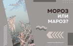 Мороз или мароз?