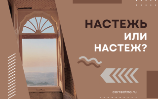 Настежь или настеж?