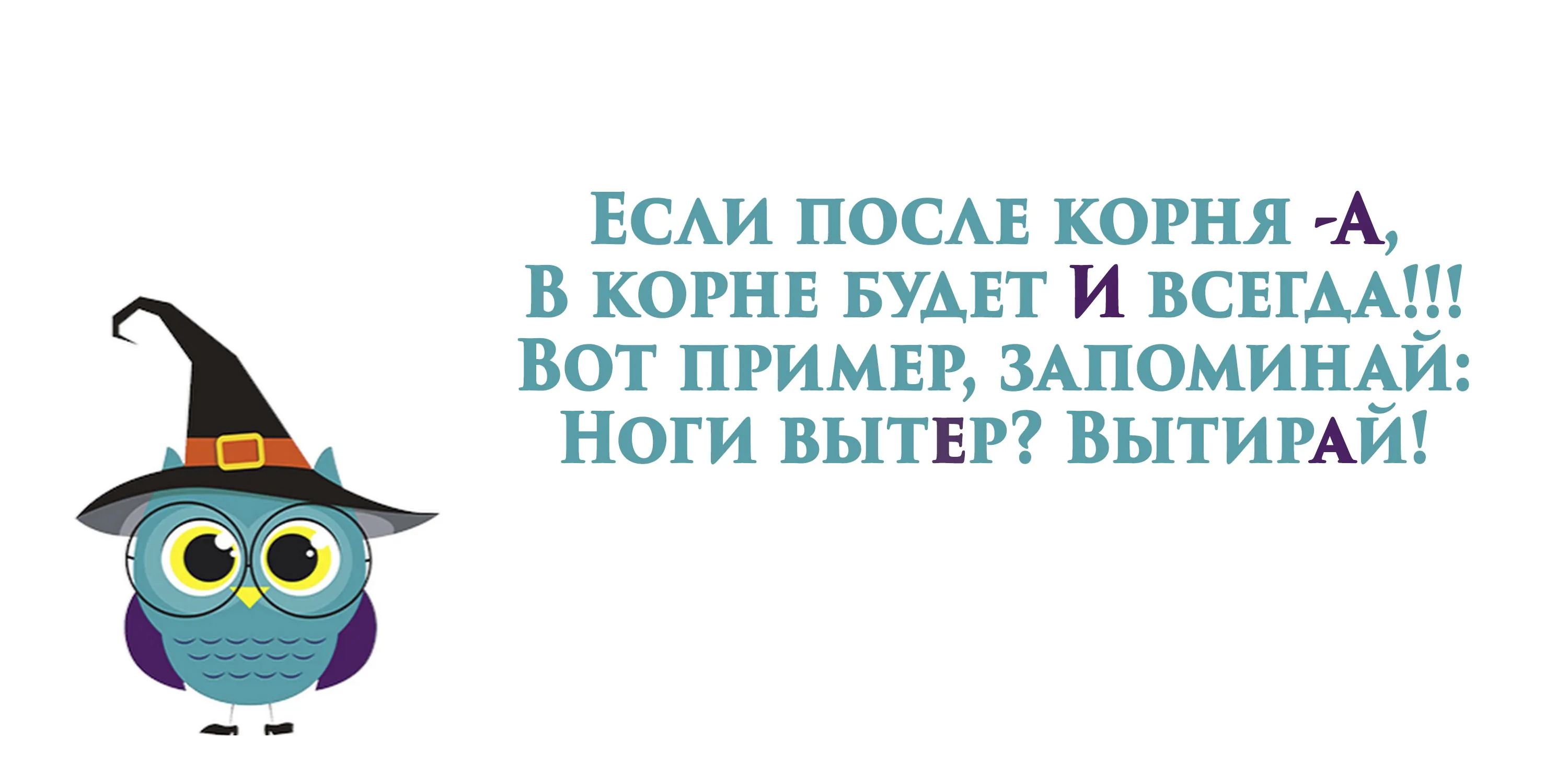 Изображение совы с текстом